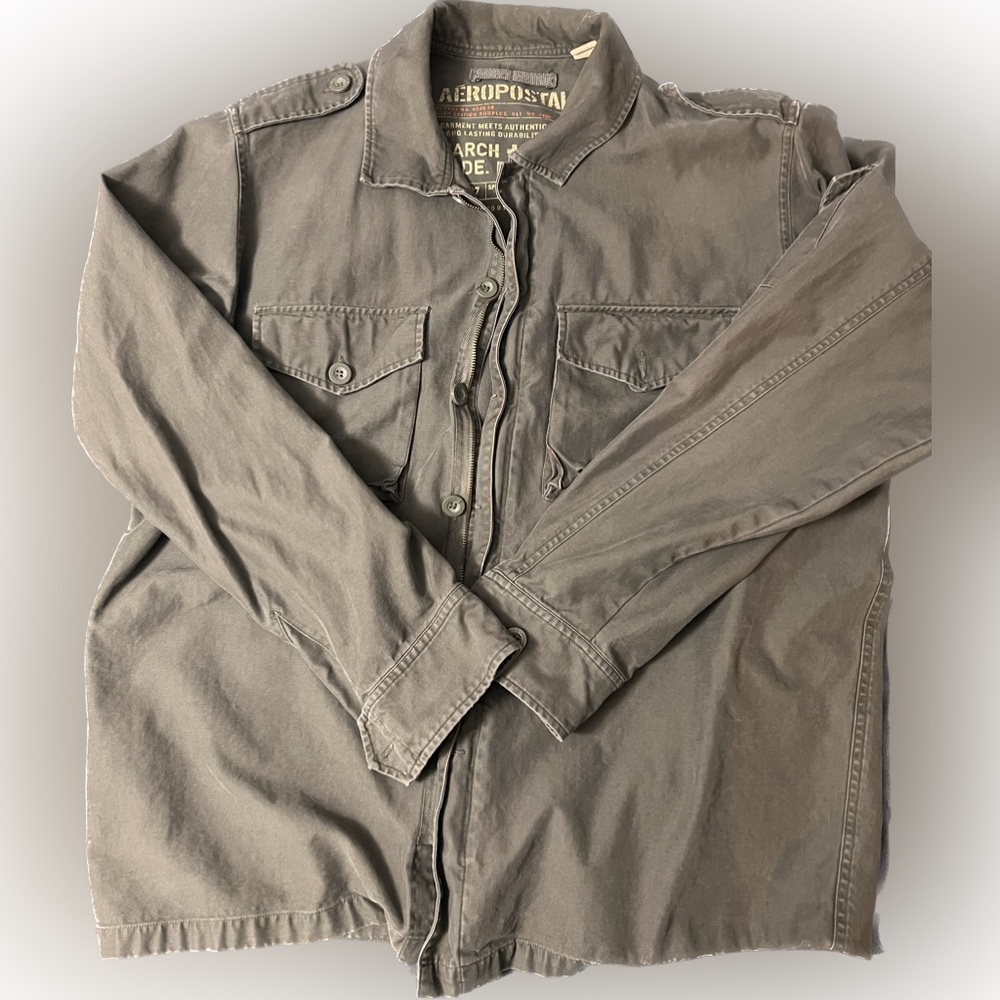 Aeropostale Men’s XL army green jacket